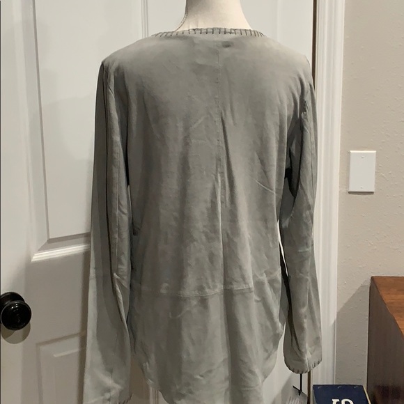 Brooke & Goldie light grey Blause size L - Picture 7 of 7